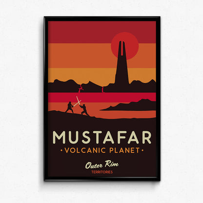 Mustafar National Park Poster