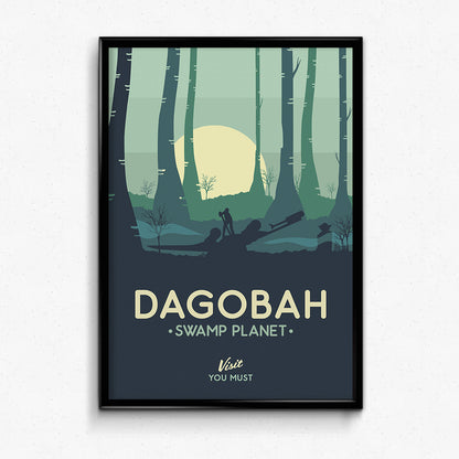 Dagobah National Park Poster