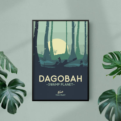 Dagobah National Park Poster