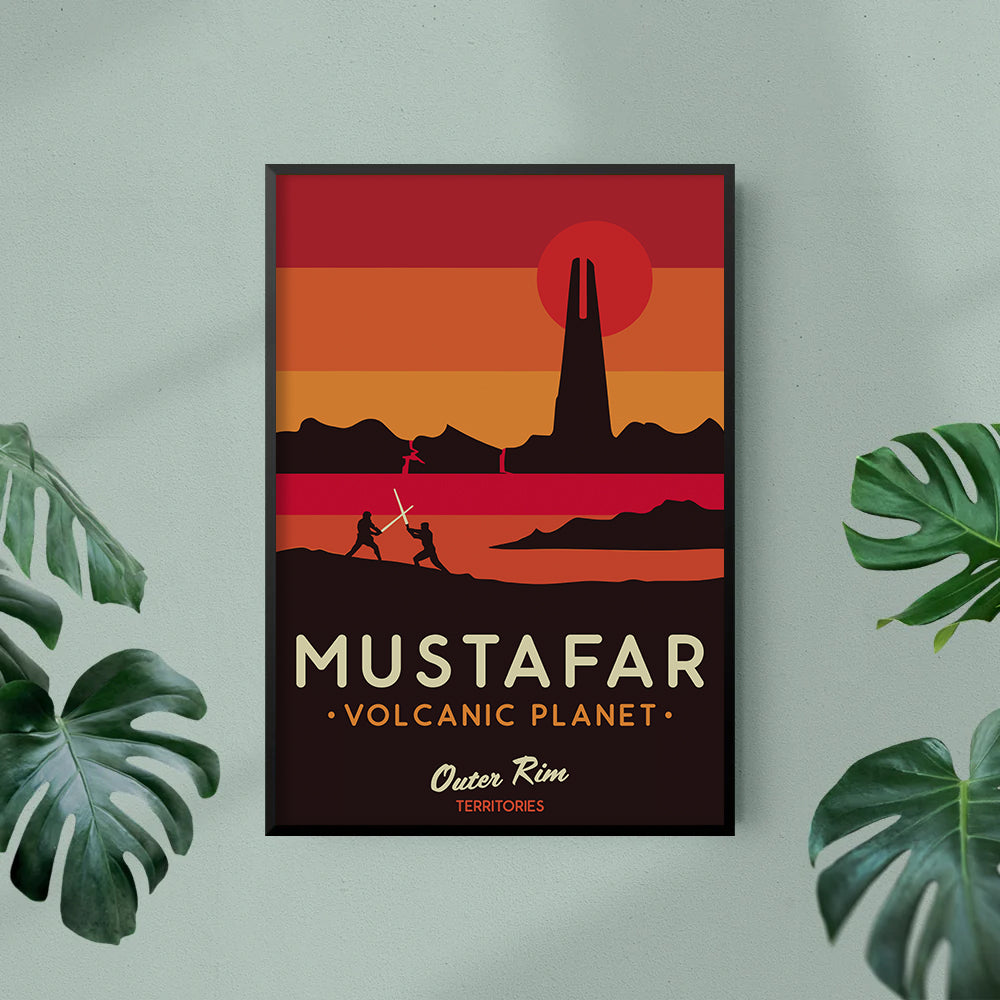 Mustafar National Park Poster