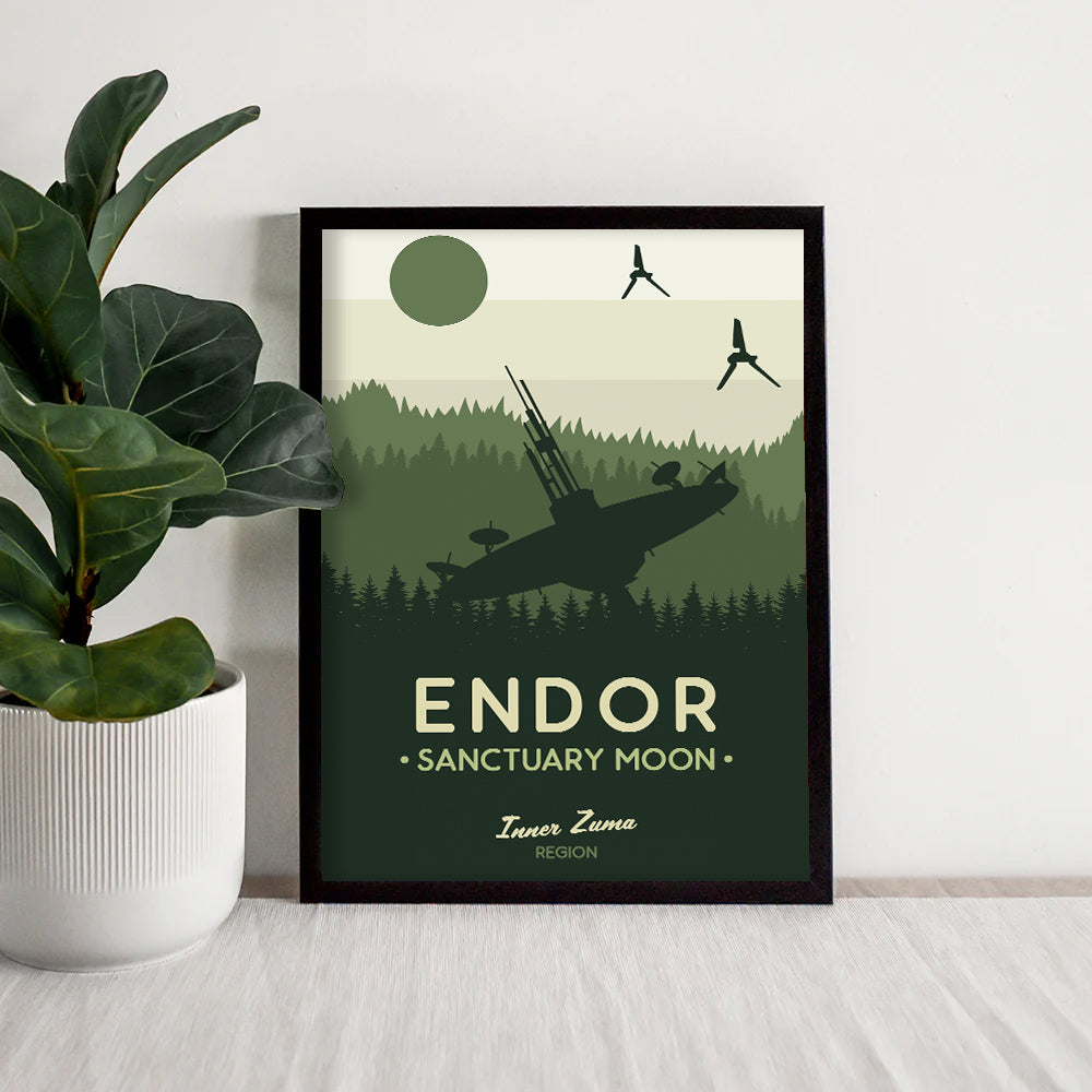 Endor National Park Poster
