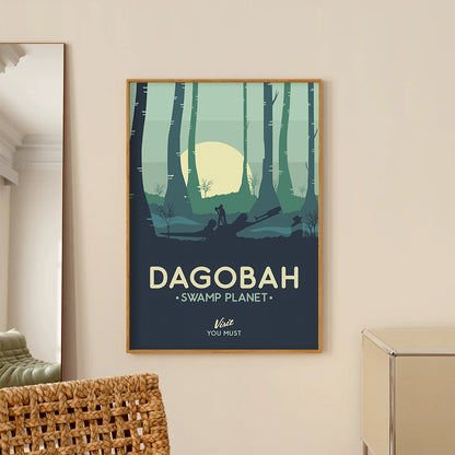 Dagobah National Park Poster